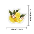 thumbnail image 3 of 50 Lemon Themed Watercolor Decorative Stickers, Premium Vinyl Scratch-Resistant And Fade-Proof Stickers For Luggage Cars And Various Daily Decoration Needs, 3 of 6