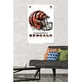thumbnail image 2 of NFL Cincinnati Bengals - Drip Helmet 20 Wall Poster, 22.375" x 34", 2 of 6