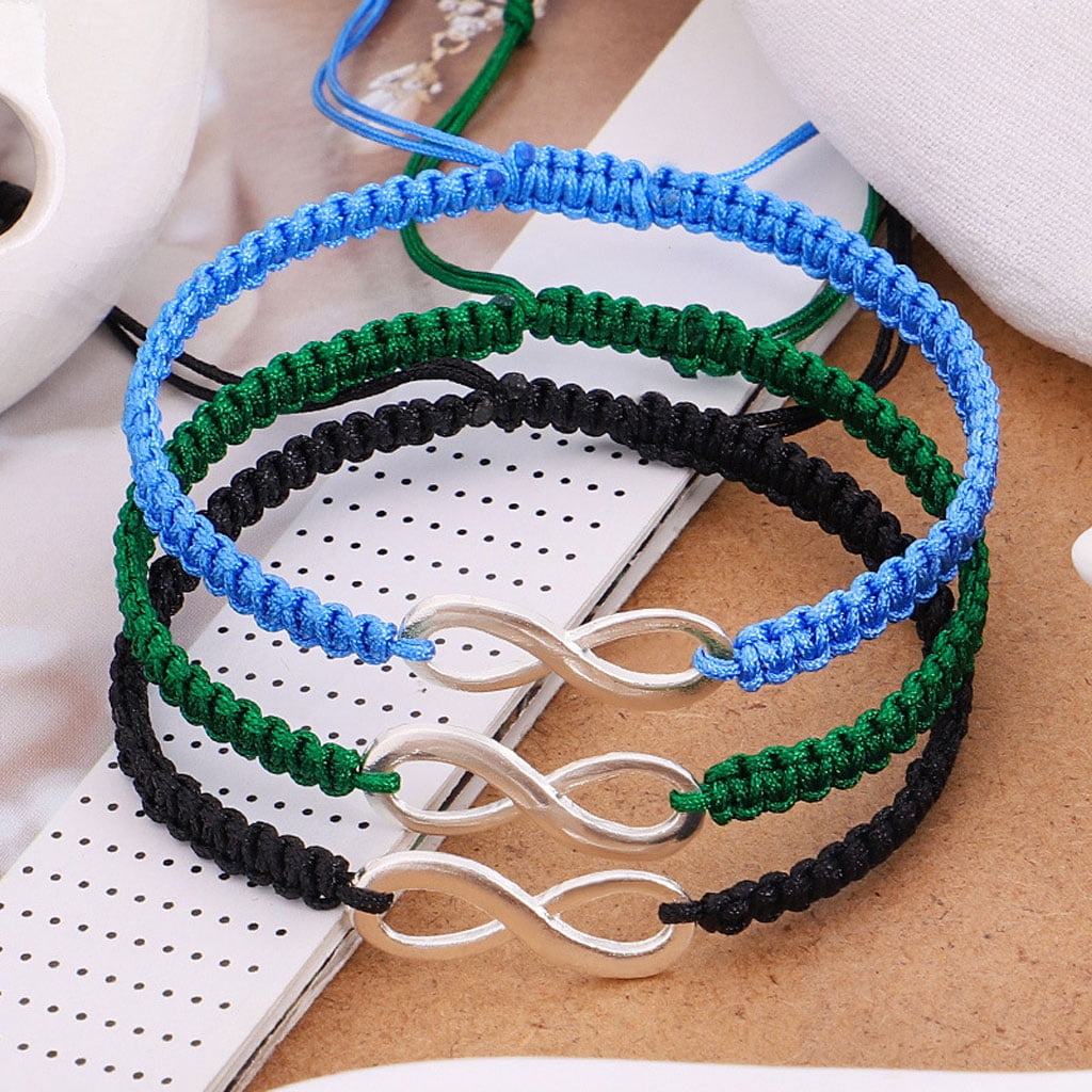 Thin Round Friendship Bracelets Handmade Cotton Woven String Wholesale  Quantity | eBay