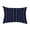 Blue, variant on Simply Daisy, 14" x 20" Mudcloth Green Abstract Decorative Outdoor Pillow