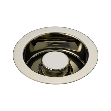 Open Box Delta Kitchen Disposal and Flange Stopper, Polished Nickel