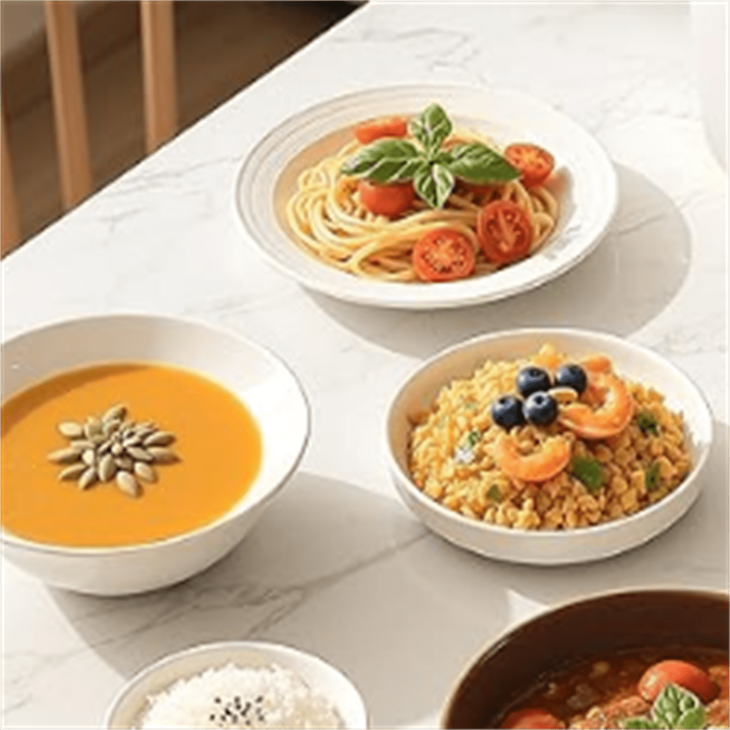 3.5-Cup Rice Cooker for 1-3 People, Multifunctional for Rice, Oatmeal, Quinoa - Slow Cook, Steam, Cook Rice & Steam Dish Together, Rice White
