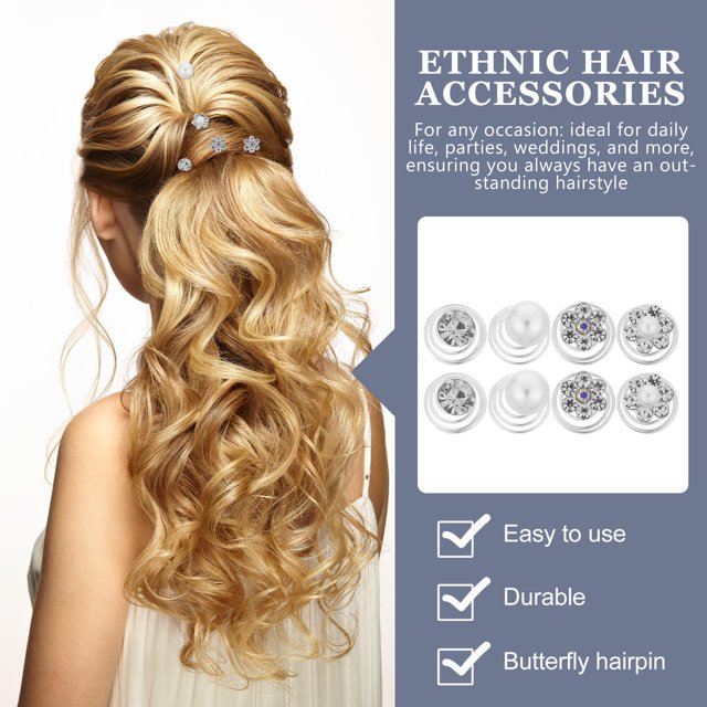 unbranded 60Ud De Plateado Con Espiral De Cristal Y Para Bodas Y Eventos