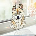 thumbnail image 5 of 89Bloom Akita Inu Stained Glass Hologram Ornament, Dog Stained Glass Suncatcher Ornaments Home Decor, Dog Holographic Ornaments, 5 of 7