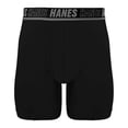 thumbnail image 2 of Boxer Hanes para hombre, Regular Mesh Sport Negro 2 Piezas Talla M, 2 of 4