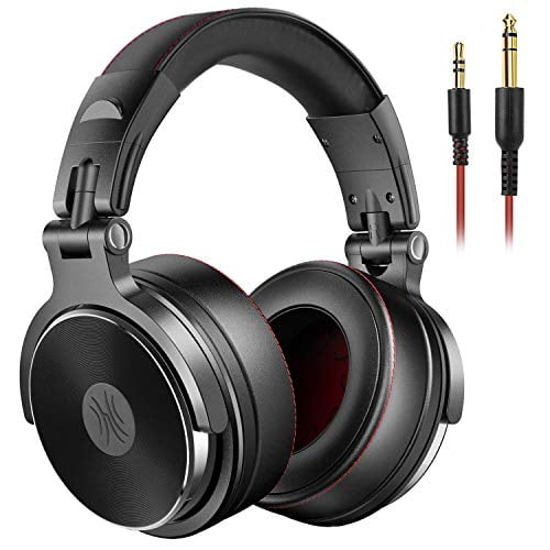 OneOdio Adapter-Free Over Ear Headphones for Studio Monitoring and