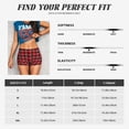 thumbnail image 5 of Pofeuu Christmas With Snowflakes Print Workout Shorts for Women Scrunch Butt Lifting High Waisted Yoga Gym Seamless Booty Biker Shorts-Small, 5 of 8