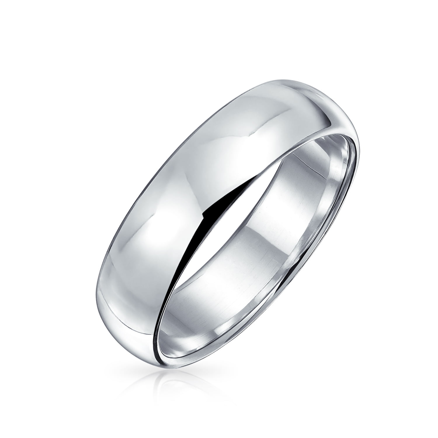 5mm men womens simulated diamond wedding ring band stainless steel full eternity