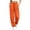 Orange, variant on CFLVAEK Sweatpants for Women Casual Pleated Drawstring Elastic Waisted Fall Winter Cinch Bottom Track Pants with Pockets Orange XL