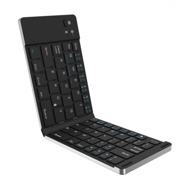Rechargeable Folding Wireless Keyboard Portable Compact L5d For Samsung Galaxy Mega 2 J7 18 Refine J5 J3 18 Halo Alpha A6 Sonim Xp3