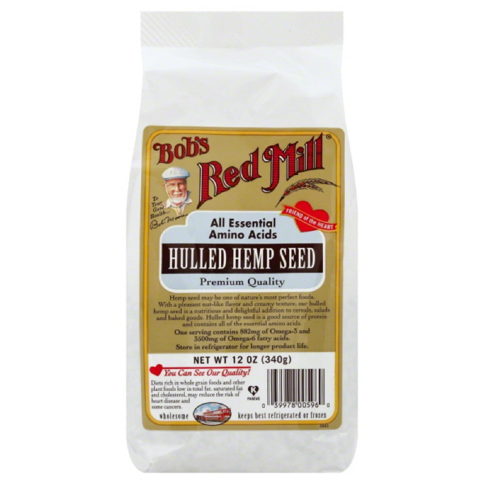Bobs Red Mill Hemp Protein Powder, 16 Oz (Pack of 4)