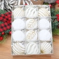 thumbnail image 2 of Yuarrent Maravillosos adornos de bolas colgantes para decoración para fiesta de Navidad, colgante de esferas navideñas de Color elegante Kits de decoración para fiestas Estilo 1, 2 of 6