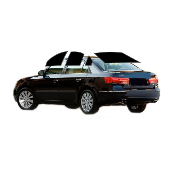 Haiy Co - PreCut 2Ply 05% Window Tint Film Kit For 2006-2010 Hyundai Sonata -Side+Rear Window