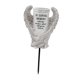 thumbnail image 2 of Jarrón de flores para cementerio con estaca, decoración para lápida de césped, elegante regalo conmemorativo para exteriores por la pérdida de un ser, 2 of 8