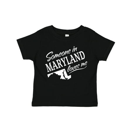 

Inktastic Someone in Maryland Loves Me Gift Toddler Boy or Toddler Girl T-Shirt
