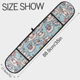 thumbnail image 3 of Dailycode Double Sided Oven Mitt with Loop Heat Resistant Kitchen Long Potholders 7" x 35" Cute Cats with Cloud, 3 of 6