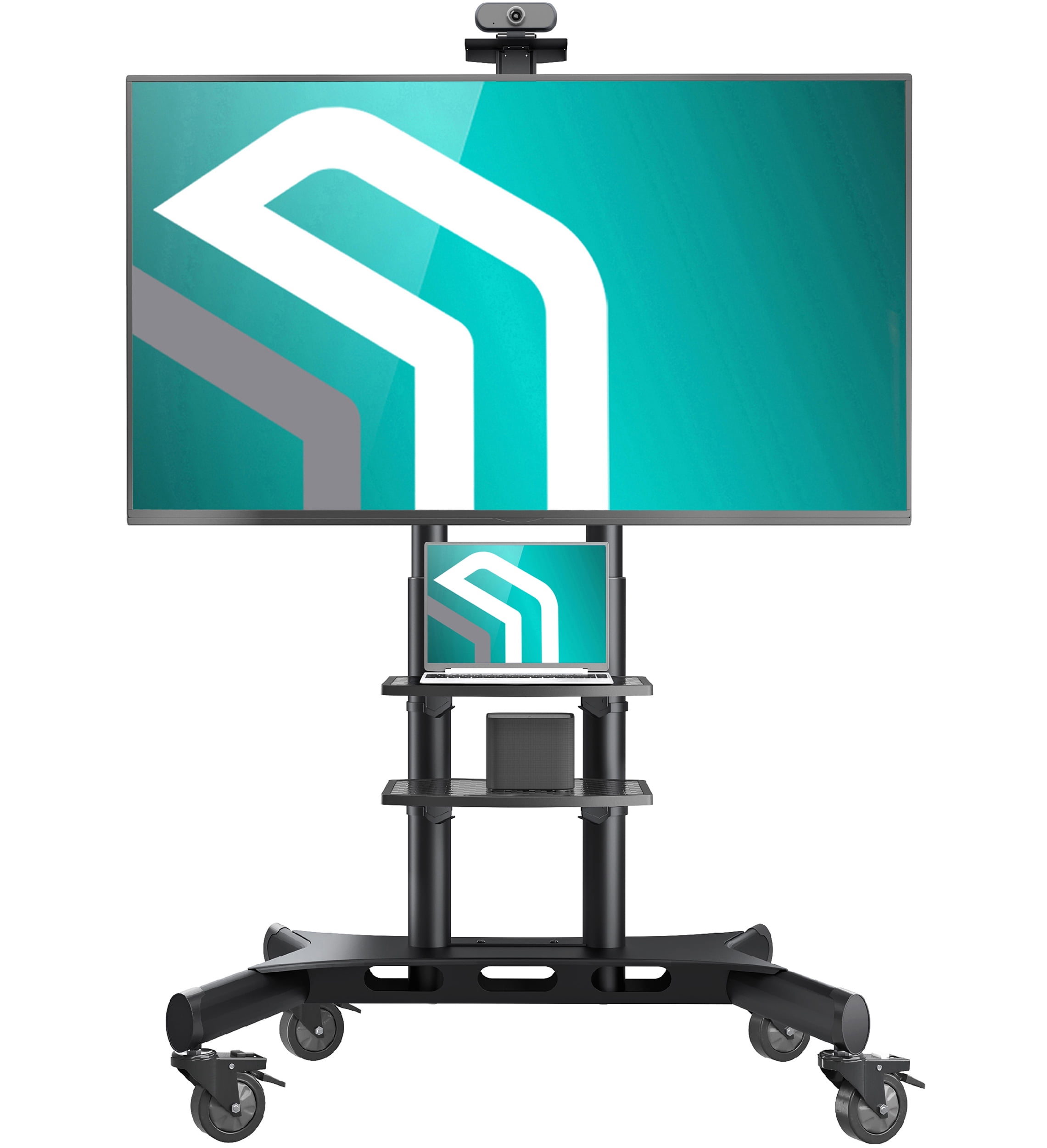 Heavy Duty Steel Tray For Mobile TV Stand, TV Cart, Speaker - View #6