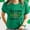 Green, variant on St. Patrick's Day Shirts for Women Shamrock Heart Graphic Tees St Patty's T-Shirt Irish Tops