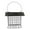ZA-black,Free Size, variant on YATLTE Outdoor Wild Bird Feeder, Black Small Hanging with Metal, Hanging Suet Feeder, Single Suet Cake Bird Feeder, Rainproof Squirrel-Proof for Outside Office