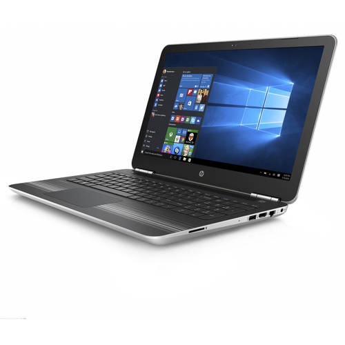 HP Pavilion 15-au010wm 15.6" Liquid Platinum Gaming Laptop, Windows 10, Intel Core i7-6500U Processor, NVIDIA GeForce 940MX Graphics, 12GB Memory, 1TB Hard Drive - image 3 of 5