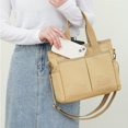 thumbnail image 3 of Kukuzhu Canvas Hobo Bag for Women Shoulder Crossbody Bag Large Totes Handbag Purse Top Handle Bag with Multiple Pockets, 3 of 7