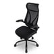 thumbnail image 1 of Yeshouse silla de oficina ergonómica de malla, respaldo alto con soporte lumbar, reposabrazos abatibles, cojín de 10 cm, inclinación 90°-120°, ideal para oficina y escritorio, 1 of 5