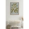 thumbnail image 5 of Kate and Laurel Sylvie Expressive Abstract House Plant Playful Blue Framed Canvas Wall Art by The Creative Bunch Studio, 23x33 Natural, Simple Modern Floral Wall Decor Art, 5 of 6