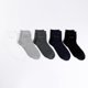 thumbnail image 2 of 10 par/lote calcetines de fibra de bambú para hombre, calcetines informales de negocios antibacterianos transpirables para hombre, calcetines de garantía de alta calidad, 2 of 5