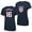 Black, variant on Women's Rose Lavelle Blue USWNT Player Name & Number T-Shirt