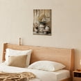 thumbnail image 7 of Rustic Farmhouse Daisy Floral Canvas Wall Art, Vintage Neutral Country Flower Botanical Print for Bathroom, Living Room & Bedroom Home Decor, 7 of 7