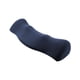 thumbnail image 4 of Almohada cervical, almohada de apoyo para el cuello, almohada de espuma viscoelástica ergonómica y liviana, almohada para dormir para quienes duermen Azul oscuro 46cmx17cm, 4 of 9