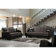 thumbnail image 3 of Ottomanson Luna Sofa Bed with Storage 74", Gray Chenille, 3 of 7