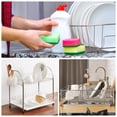 thumbnail image 6 of REGALWOVEN Kitchen Sink Rack Feet, Rack Bottom Protective Replacement Feet Wire Bumpers White 2.5mm IDx7.8mm OD, 6 of 7