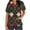 A61-Multicolor, variant on Women Retro Rose Argyle Scrub Top Vintage Floral Print Nurse Uniform V-Neck Medical Shirt Dark Academia Style Multicolor,S