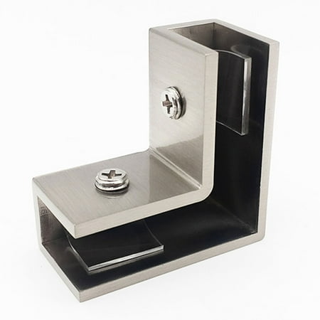 

FANJIE Square 90 Degree Sleeve Over Shower Door Glass Clamp