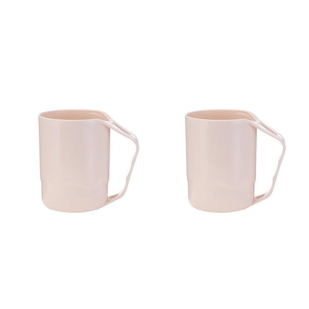 Advancent Vasos de plástico para baño de nuevo estilo, soporte para cepillo de ecológico, taza para enjuagar, cepillo para enjuague, Type1 NO1