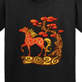 thumbnail image 4 of Inktastic 2026 Year of the Horse Happy New Year's Youth T-Shirt, 4 of 5