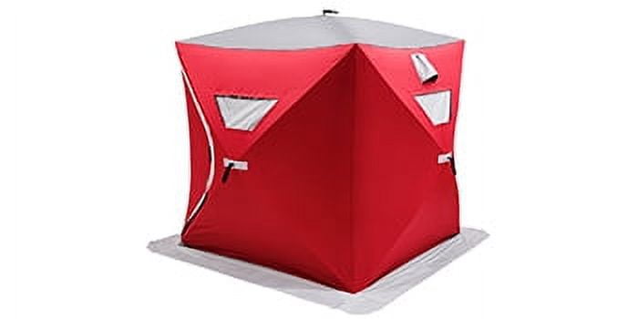BENTISM 3-Person Ice Fishing Shelter Tent Portable Pop Up House Outdoor  Fish Equipment