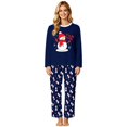 thumbnail image 4 of Shadoumai Matching Christmas Pajamas For Family,Ugly Christmas Pjs Family Matchin Outfits ,Long Sleeve Fall Winter Clothes Xmas Pjs Sets, 4 of 6