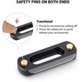 thumbnail image 1 of SmallRig Mini Quick Release Nato Rail (Thinness 6mm, Length 48mm) for Nato Handle Camera Cage, Ant-Off Design – 2172, 1 of 5