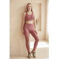 thumbnail image 6 of Women’s Melange Moisture Wicking Legging, Comfortable Activewear Stretch Pants, 6 of 6