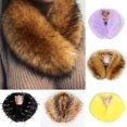 thumbnail image 2 of Foulard Col Châle en Fausse Fourrure de Renard Duveteuse pour Femmes, Mode Hivernale, Cache-Cou, Cadeau, 2 of 11