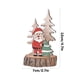 thumbnail image 3 of mfyjkho Adorno navideño de madera para escritorio, plástico, 7 x 12 cm, ideal para sala de estar, chimenea o decoración de fiestas. 1 pieza., 3 of 7