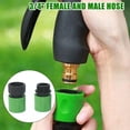 thumbnail image 5 of QHUDLV Garden Watering Hose ABS Quick Connector 1/2 End Double Male Hose Coupling Joint Extender I5Y8 Set Pipe Adapter Tube for Hose, 5 of 9