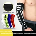 thumbnail image 5 of Toudaret Muscle Compression Sleeve Cooling Compression Arm Sleeve Super Soft High Elastic Outdoors Sports Workout Arm Support Brace Protective Gear, 5 of 8