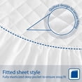 thumbnail image 5 of Swift Home  Waterproof Fully Elasticized Deep Pocket Mattress Protector TWIN, 5 of 5