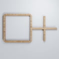 thumbnail image 5 of Ekena Millwork 13 7/8"W x 7 3/8"H x 3/8"T Extra Small Burnett Decorative Fretwork Wood Wall Panels, Red Oak, 5 of 8
