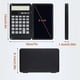 thumbnail image 2 of Calculator with 6" LCD Writing Board and Pen, Basic Standard Calculator Solar Battery Dual Power, Multifunctional Desktop Calculator Portable Calculat, 2 of 5