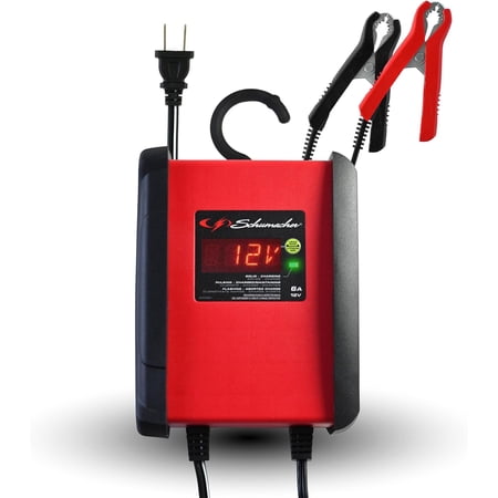Schumacher SP1298 12V Automatic Battery Charger and 6A Maintainer
