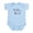 Sky Blue, variant on CafePress - Yiayia Love Infant Bodysuit - Baby Light Bodysuit, Size Newborn - 24 Months